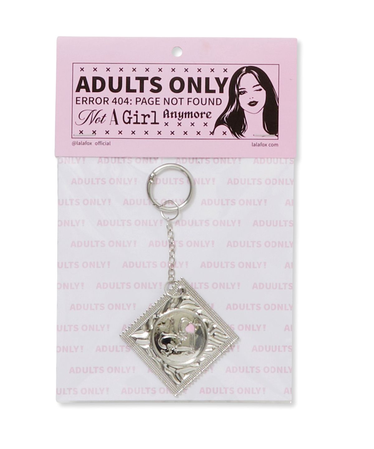 라라폭스(LALAFOX) ADULT PACK KEYRING SILVER BS2AA001