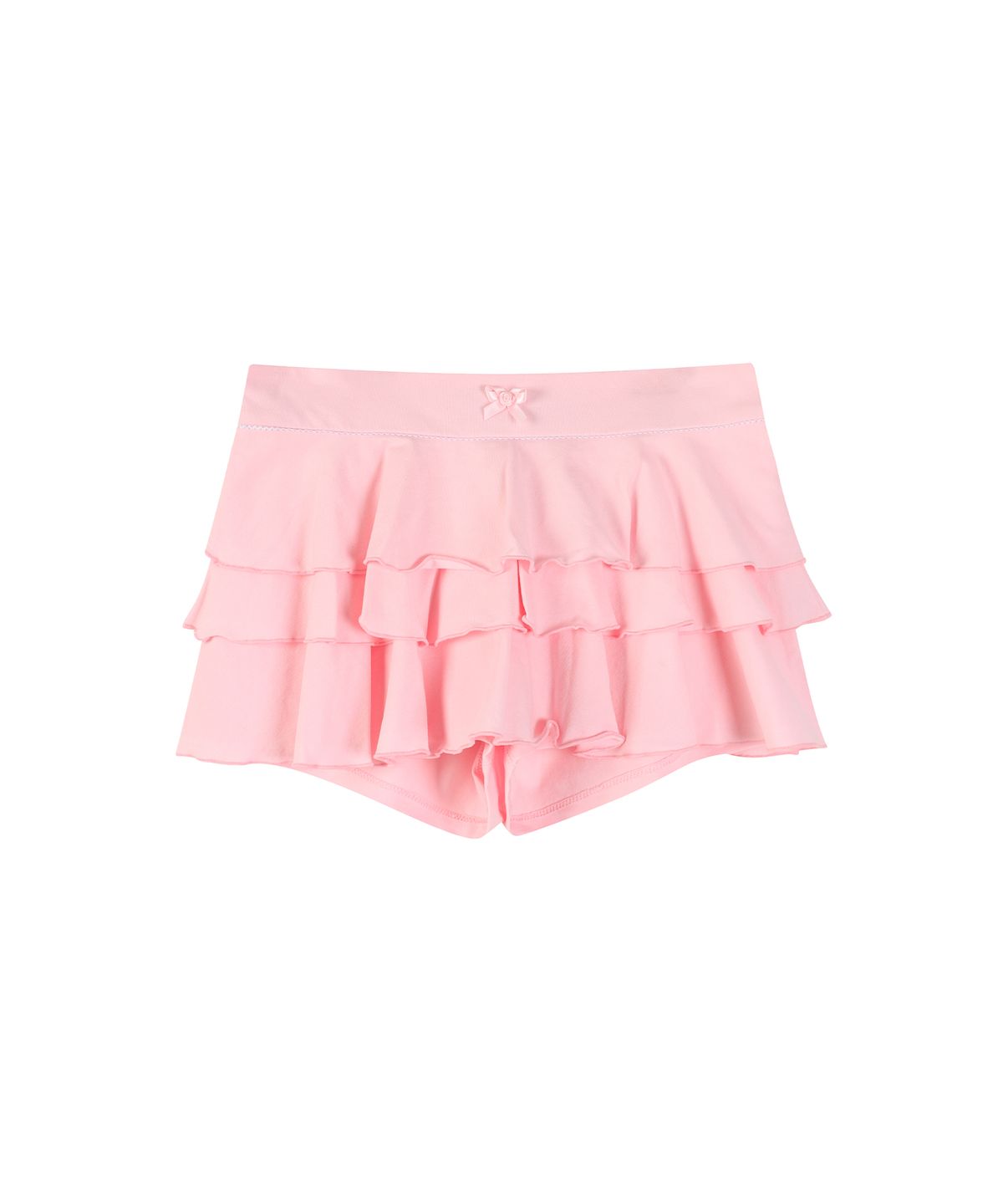 라라폭스(LALAFOX) FRILL MINI PANTS SKIRT PINK BS2WS002