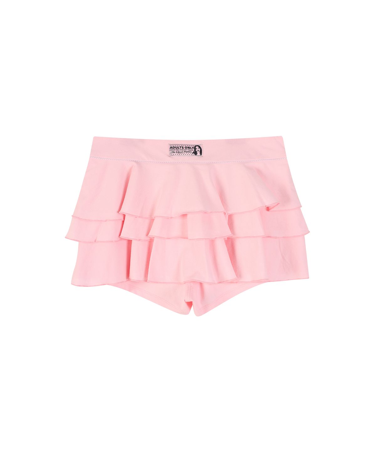 라라폭스(LALAFOX) FRILL MINI PANTS SKIRT PINK BS2WS002