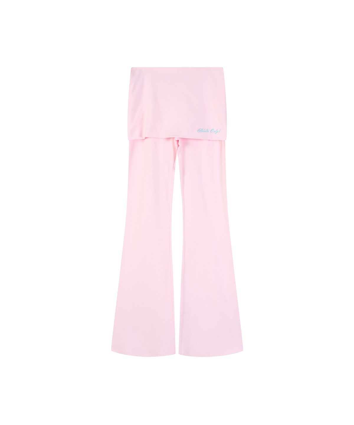 라라폭스(LALAFOX) FOLDING BOOTS CUT PANTS PINK BS2WP002