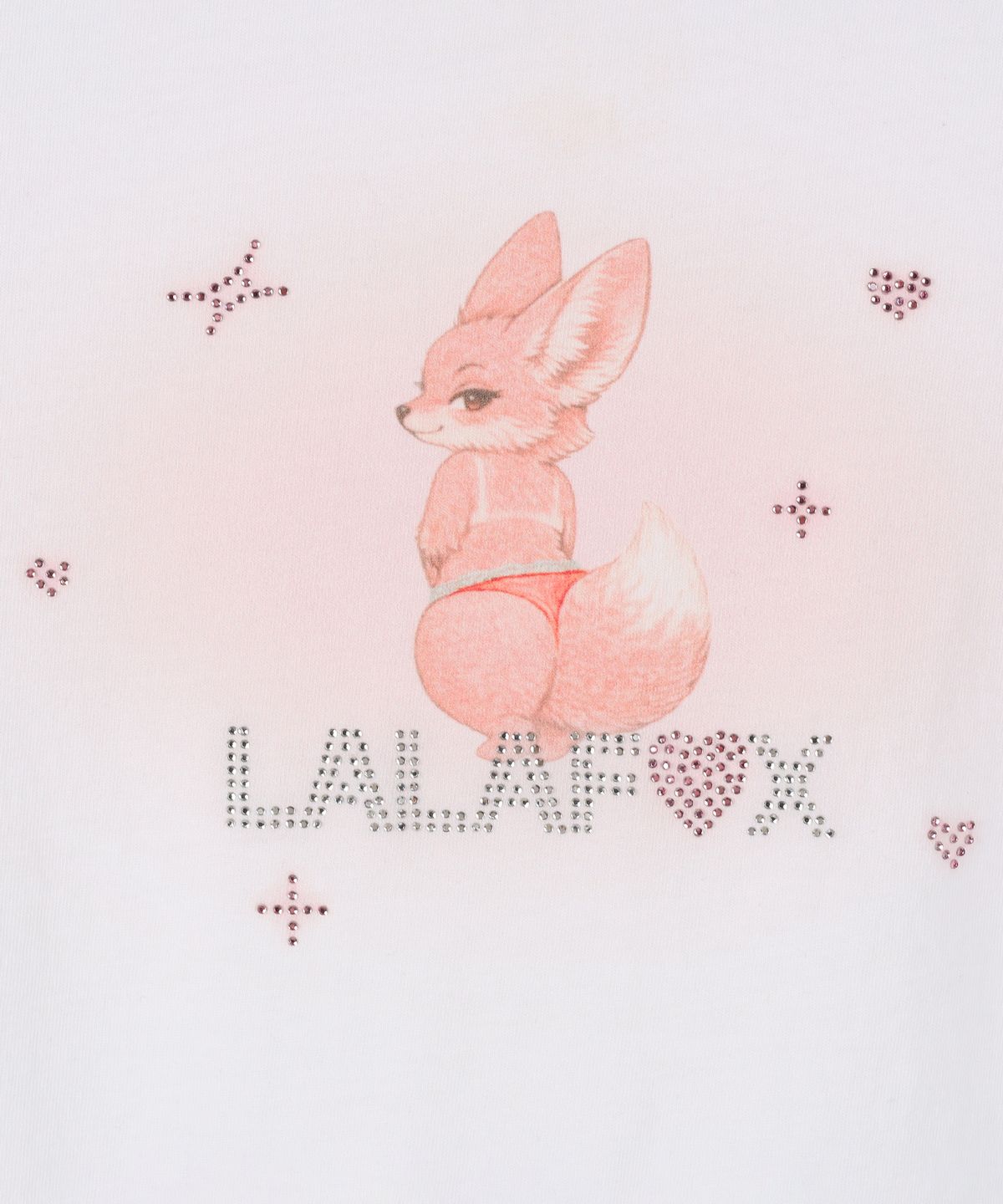 라라폭스(LALAFOX) LALAFOX SIGNATURE SLIM T-SHIRT WHITE BS2CH010