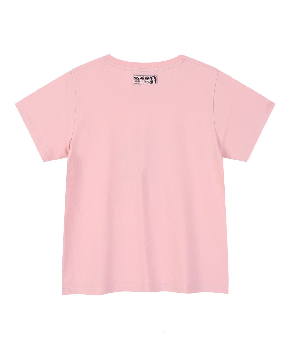 라라폭스(LALAFOX) GIRLS OVER FIT T-SHIRT PINK BS2CH007