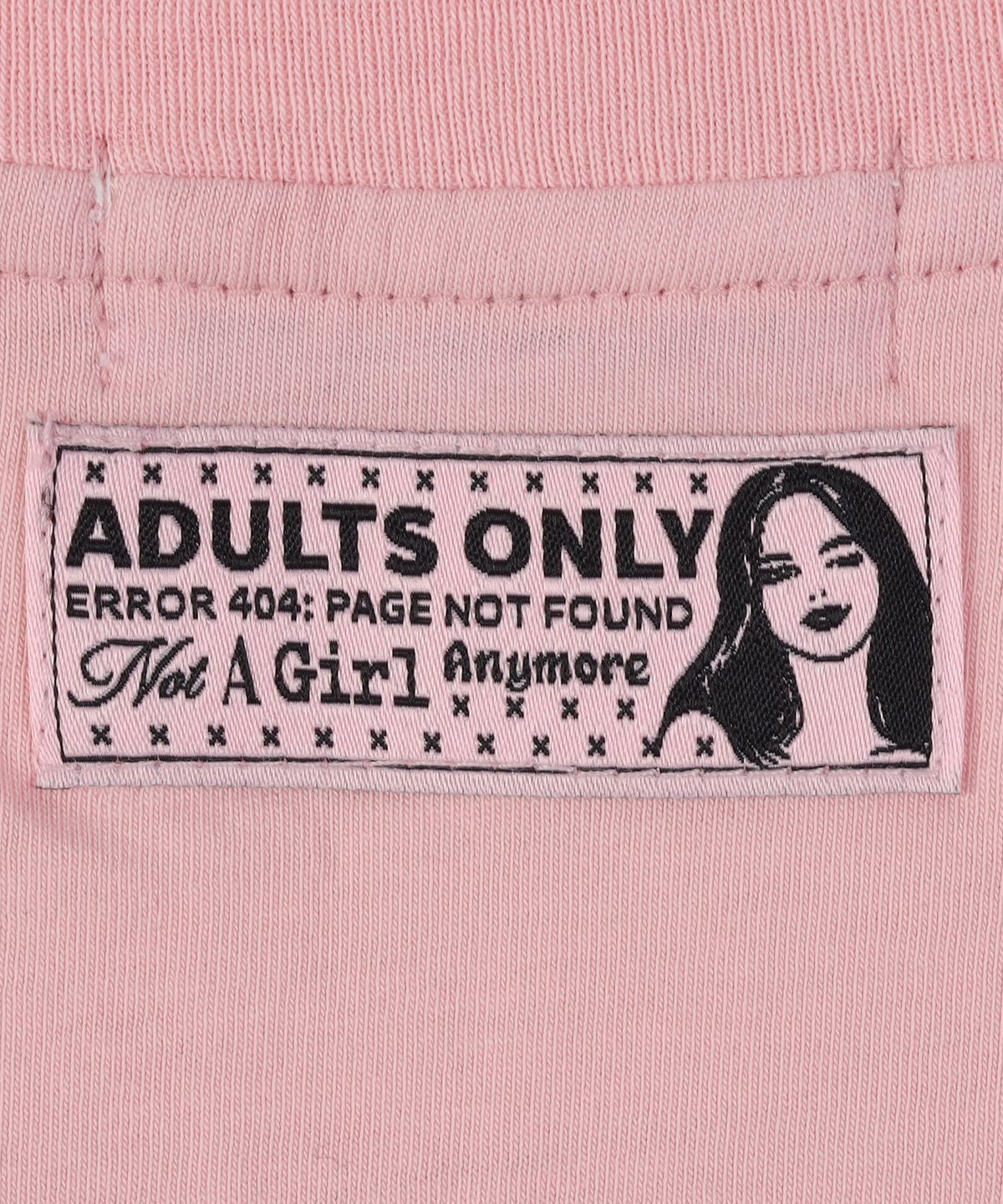 라라폭스(LALAFOX) GIRLS OVER FIT T-SHIRT PINK BS2CH007