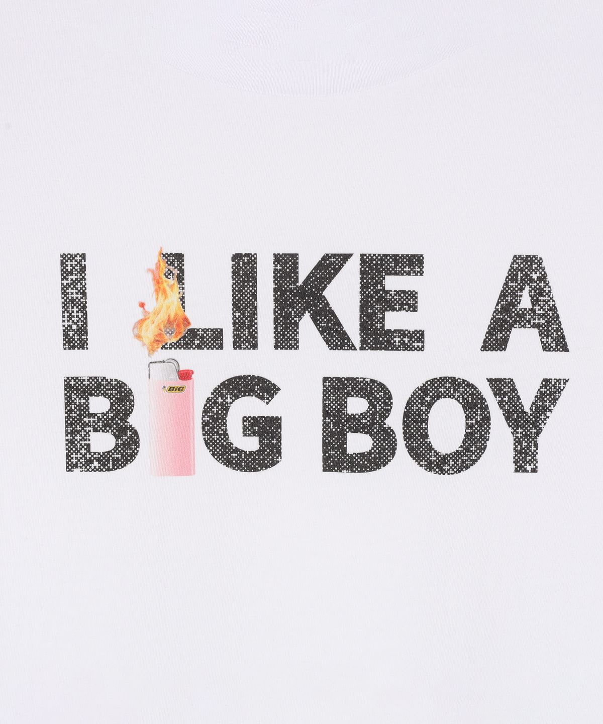 라라폭스(LALAFOX) BIG BOY REGULAR T-SHIRT WHITE BS2CH002
