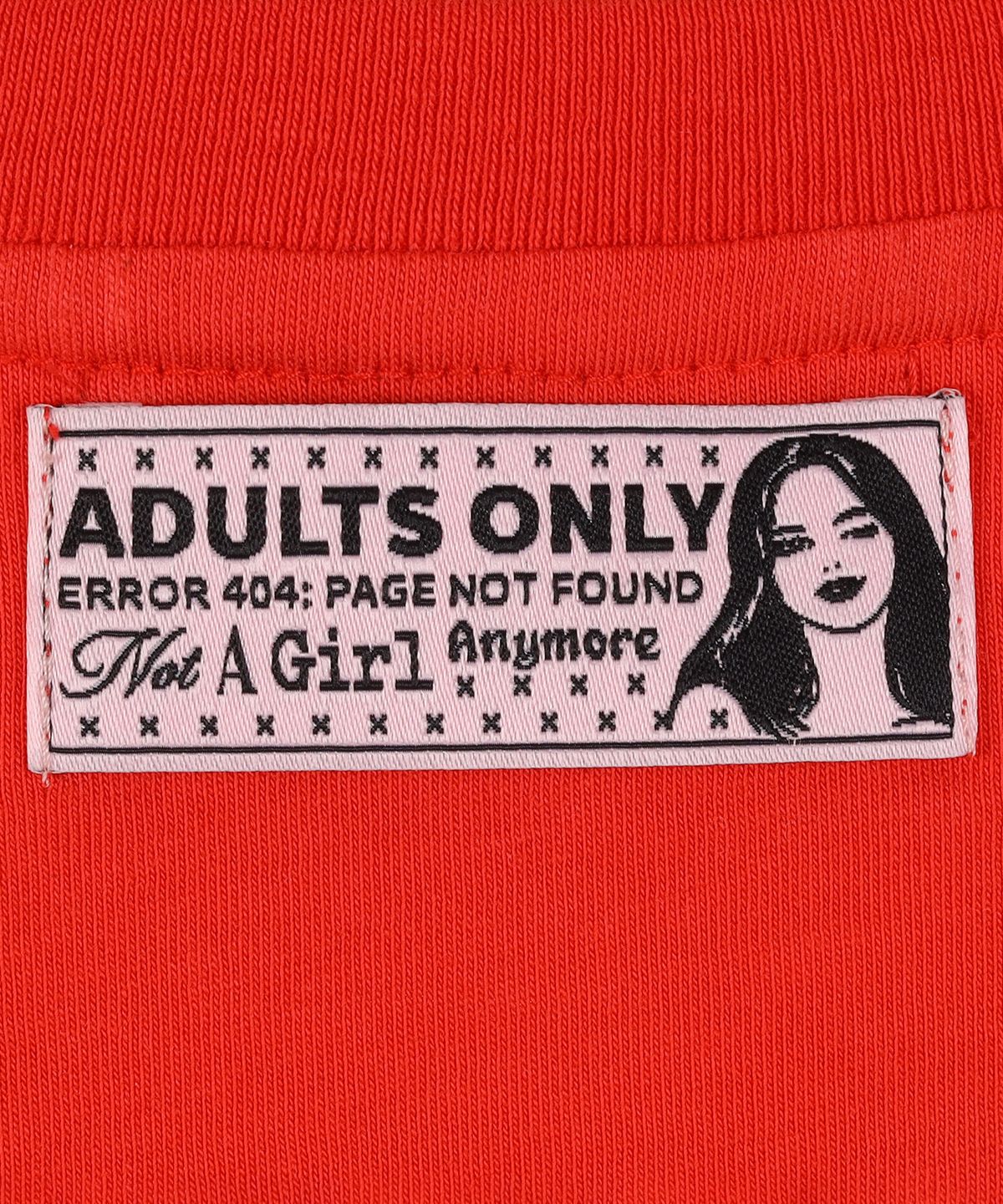 라라폭스(LALAFOX) BIG BOY REGULAR T-SHIRT RED BS2CH001