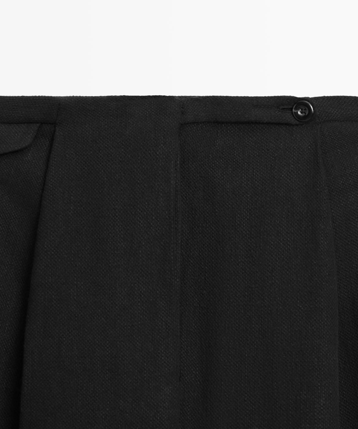 마시모두띠(MASSIMO DUTTI) 린넨 혼방 플루이드 포켓 팬츠