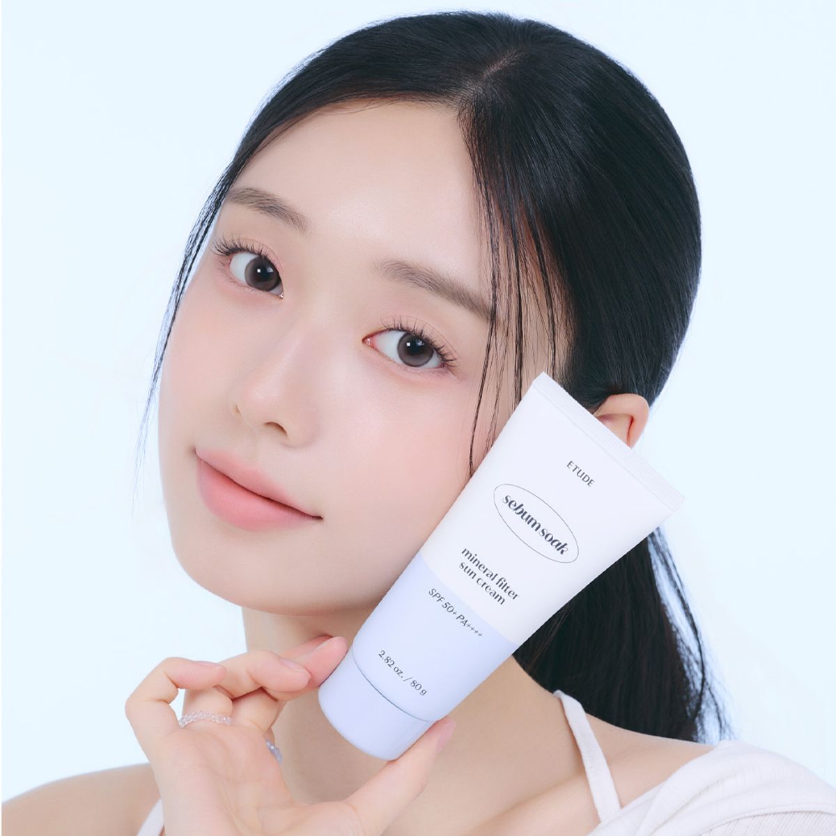 에뛰드(ETUDE) 피지쏙 무기자차 선크림 2PACK (80g*2ea)