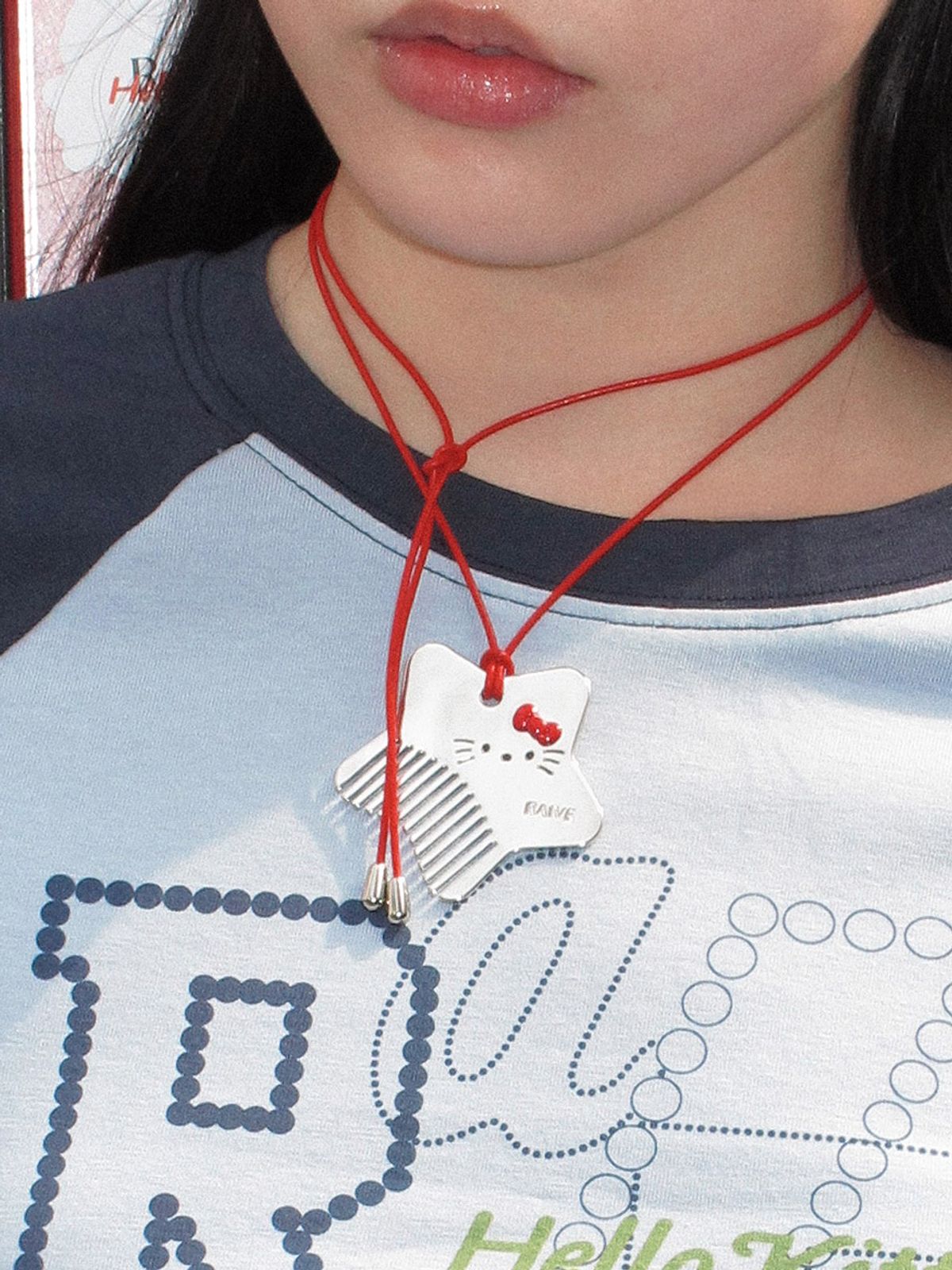 레이브(RAIVE) RAIVE X HELLO KITTY Necklace UZ6SX133_2color