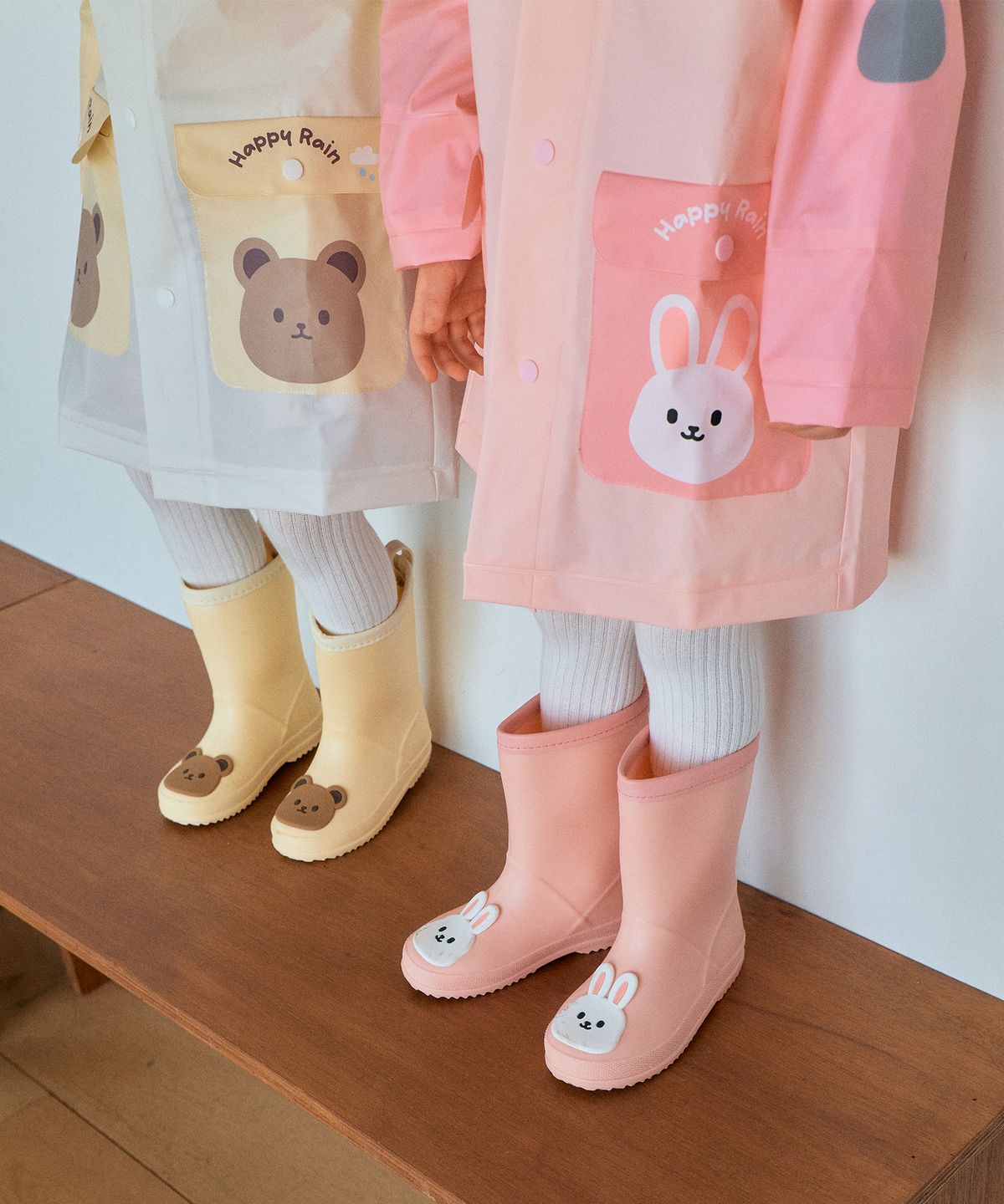 키펀트(KIPHANT) 테디 포켓 레인코트