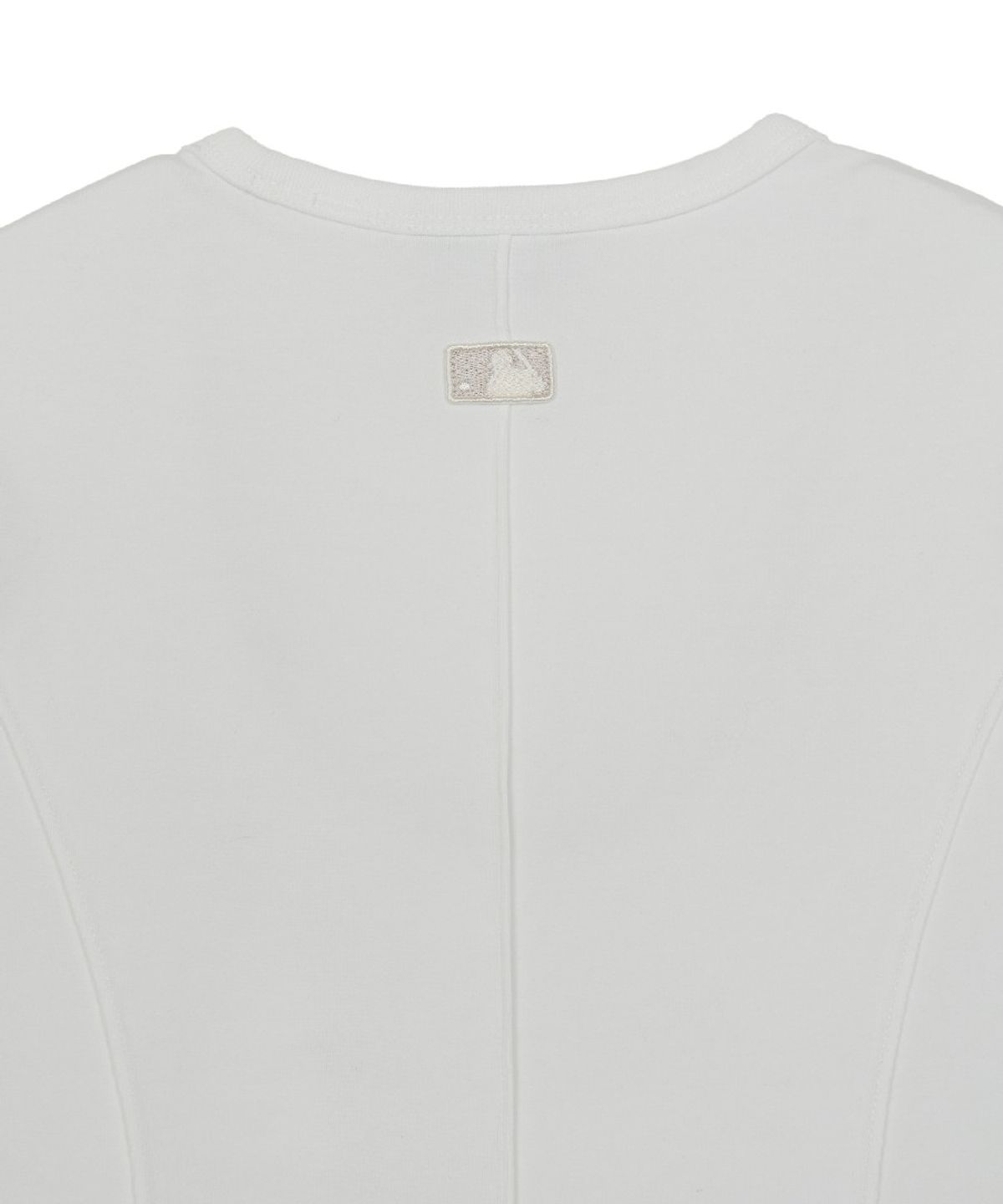 엠엘비(MLB) 여성 슬림 크롭핏 캡소매 반팔 티셔츠 LA (White)
