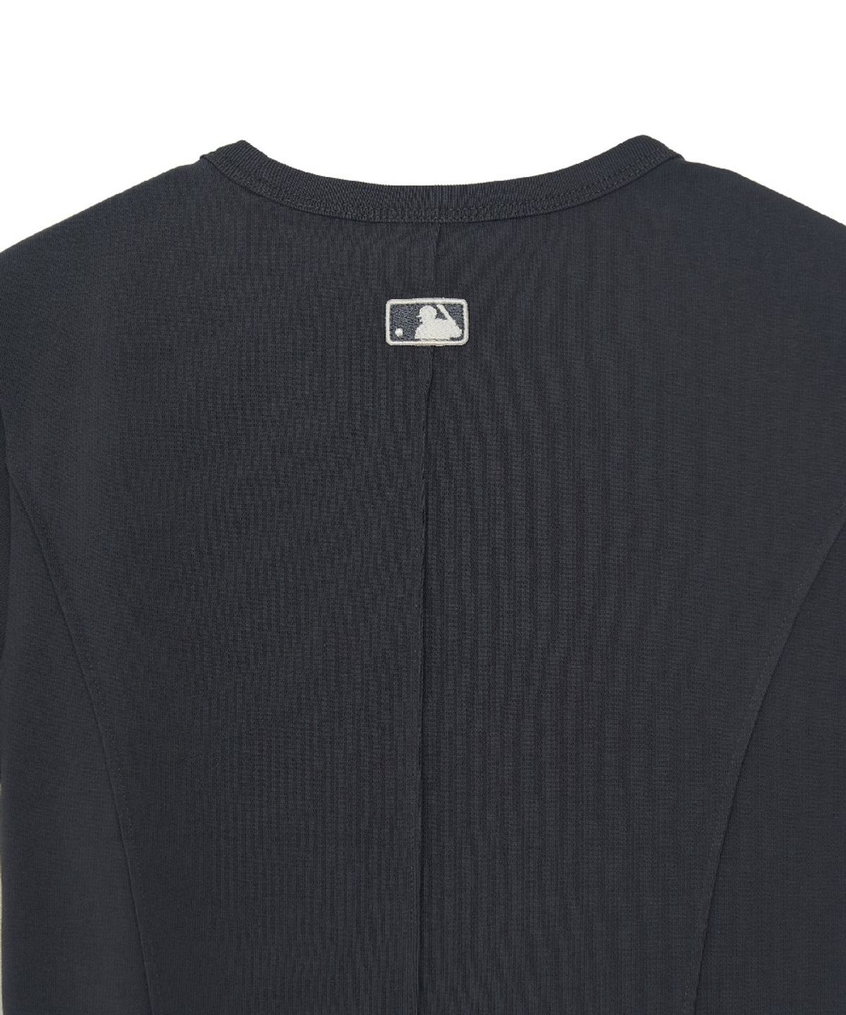 엠엘비(MLB) 여성 슬림 크롭핏 캡소매 반팔 티셔츠 SF (D.Grey)