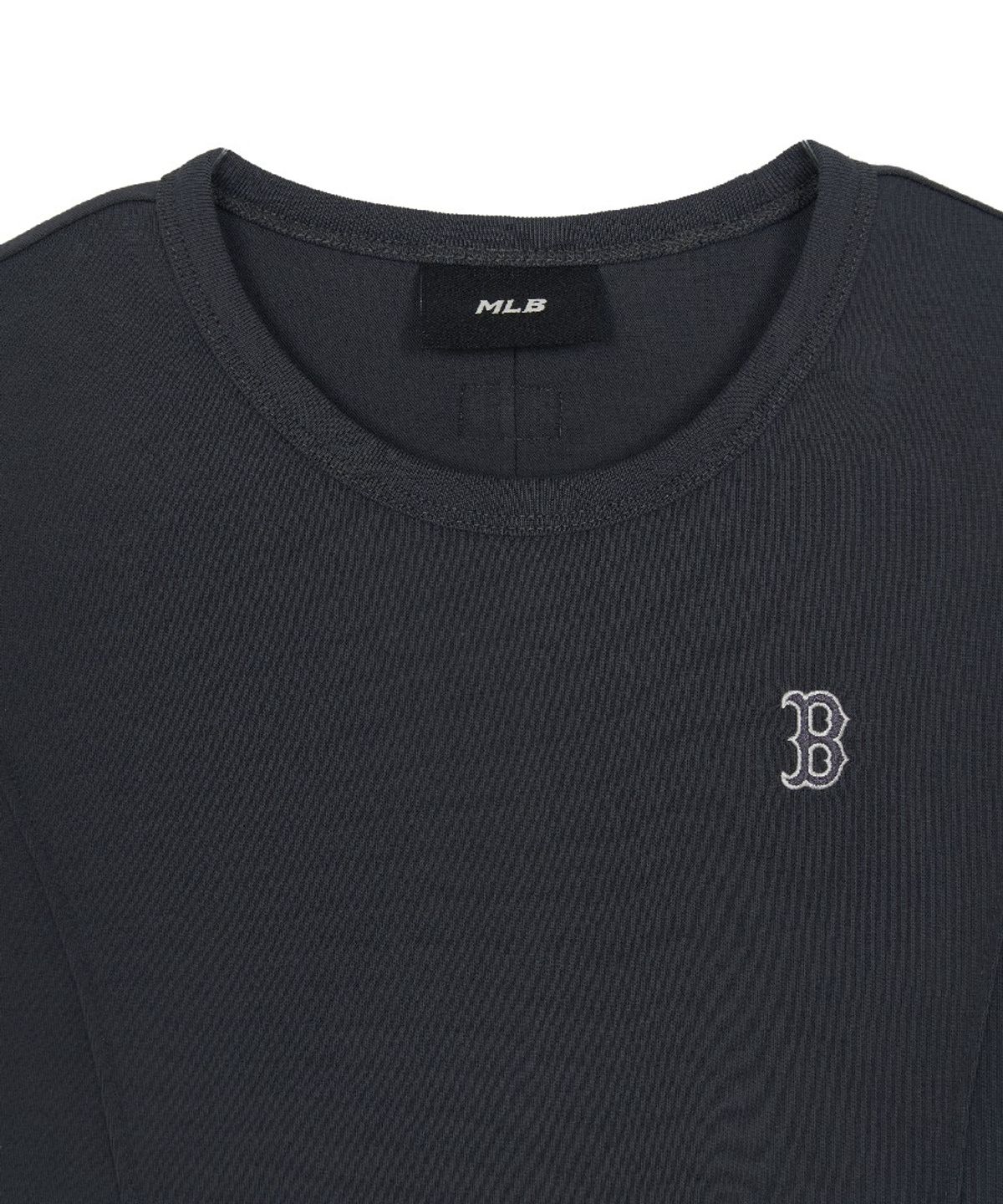 엠엘비(MLB) 여성 슬림 크롭핏 캡소매 반팔 티셔츠 BOS (D.Grey)