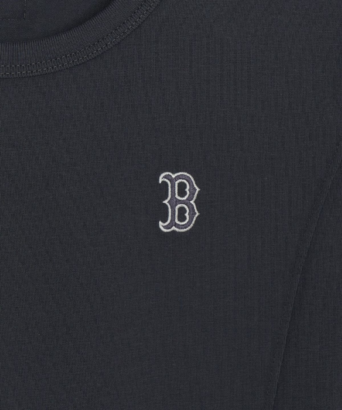 엠엘비(MLB) 여성 슬림 크롭핏 캡소매 반팔 티셔츠 BOS (D.Grey)
