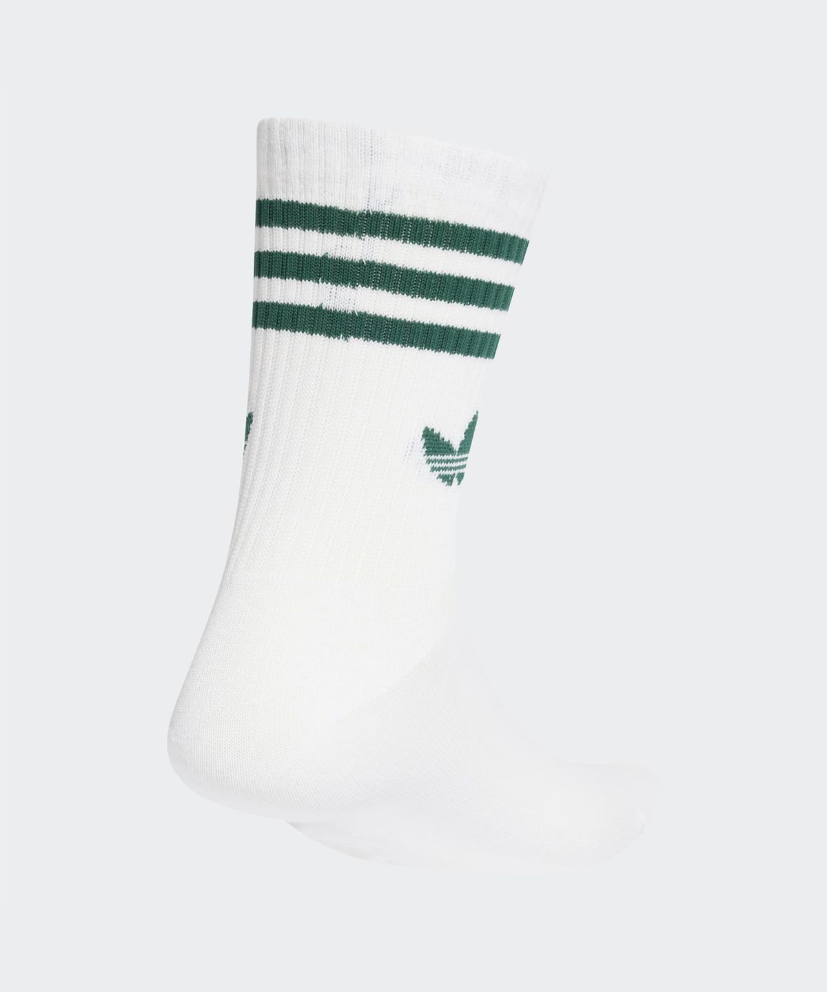 아디다스(ADIDAS) 3-스트라이프 크루 삭스 3켤레 - 화이트:루비:그린:블루 / KT1690