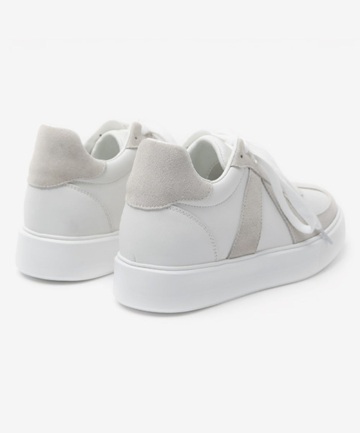 힐탑(HEELTOP) HT3515 치트키 7CM 리프트 독일군 스니커즈 펜들 그레이