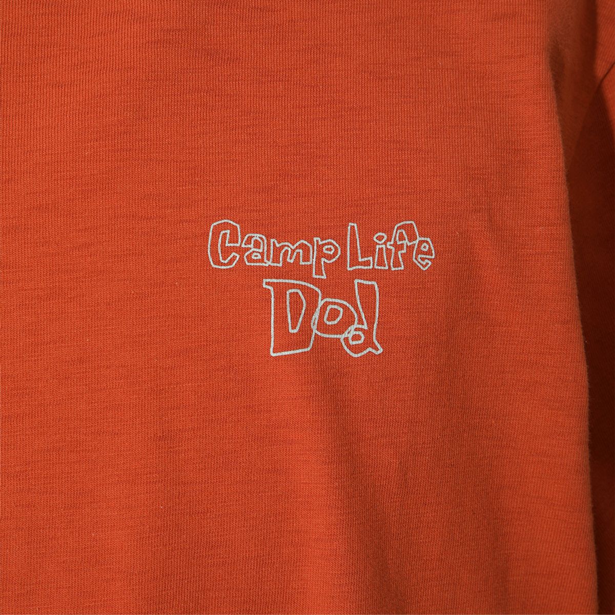 디오디(DOD) 캠프 라이프 반팔 티셔츠(ORANGE)