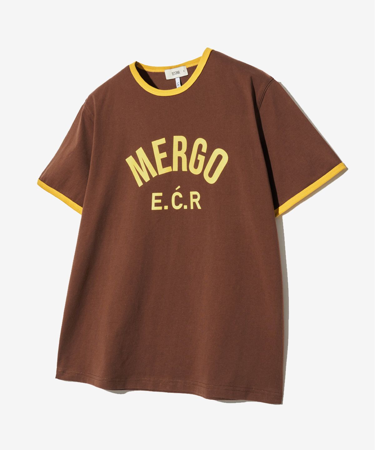 이코르(ECORR) [ECR X MERGO] 슬림핏 아치 링거티 : 3COLOR