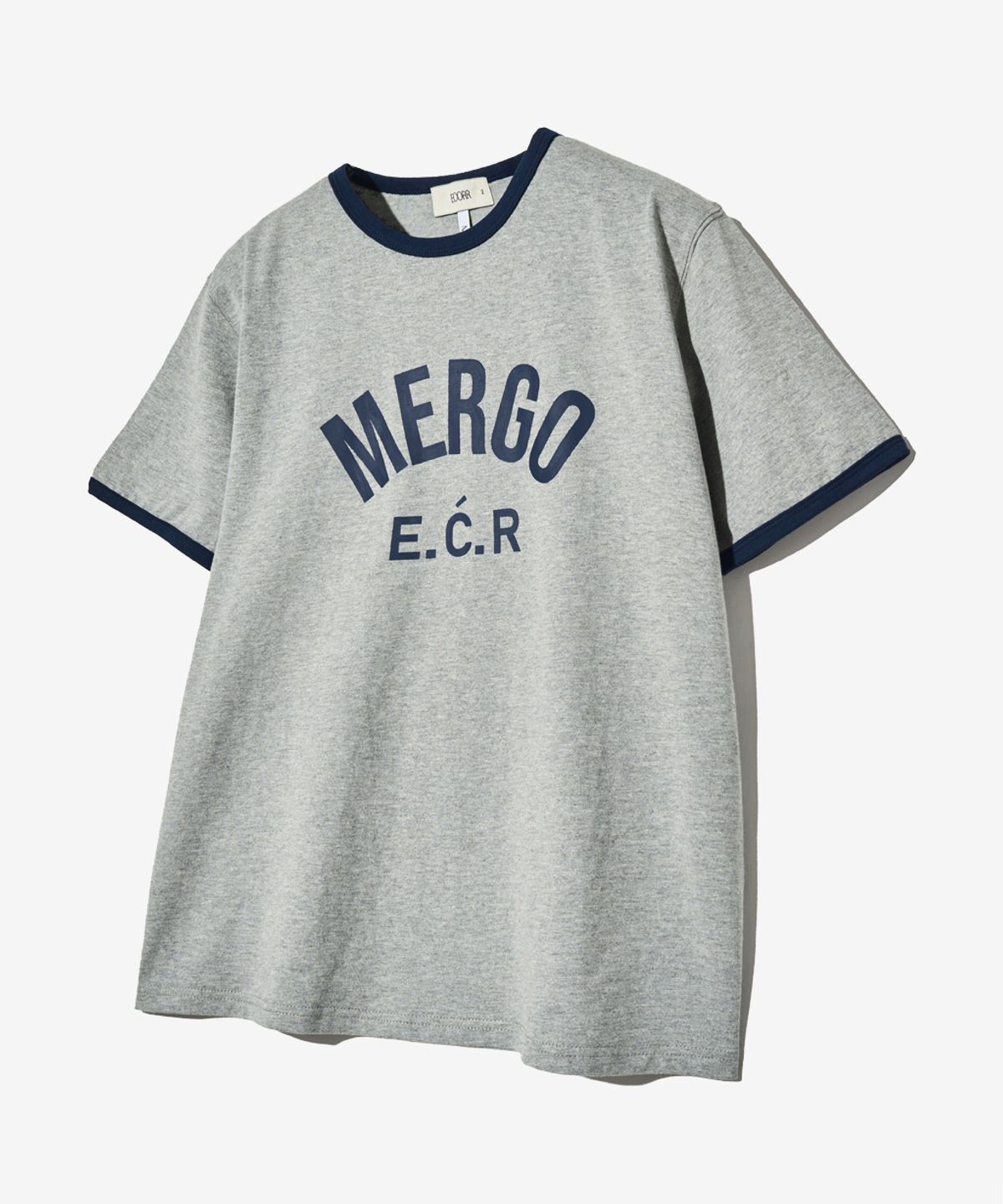 이코르(ECORR) [ECR X MERGO] 슬림핏 아치 링거티 : 3COLOR