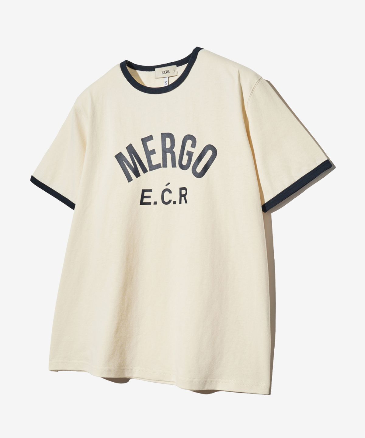이코르(ECORR) [ECR X MERGO] 슬림핏 아치 링거티 : 3COLOR