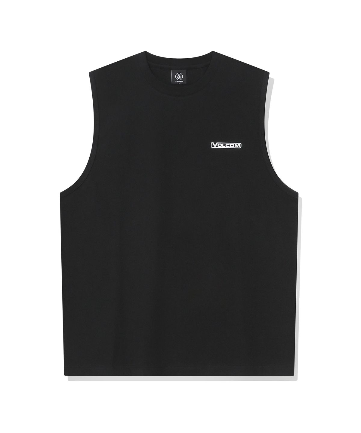 볼컴(VOLCOM) 볼컴 서머 에센셜 탱크탑 라운드 티셔츠(블랙)