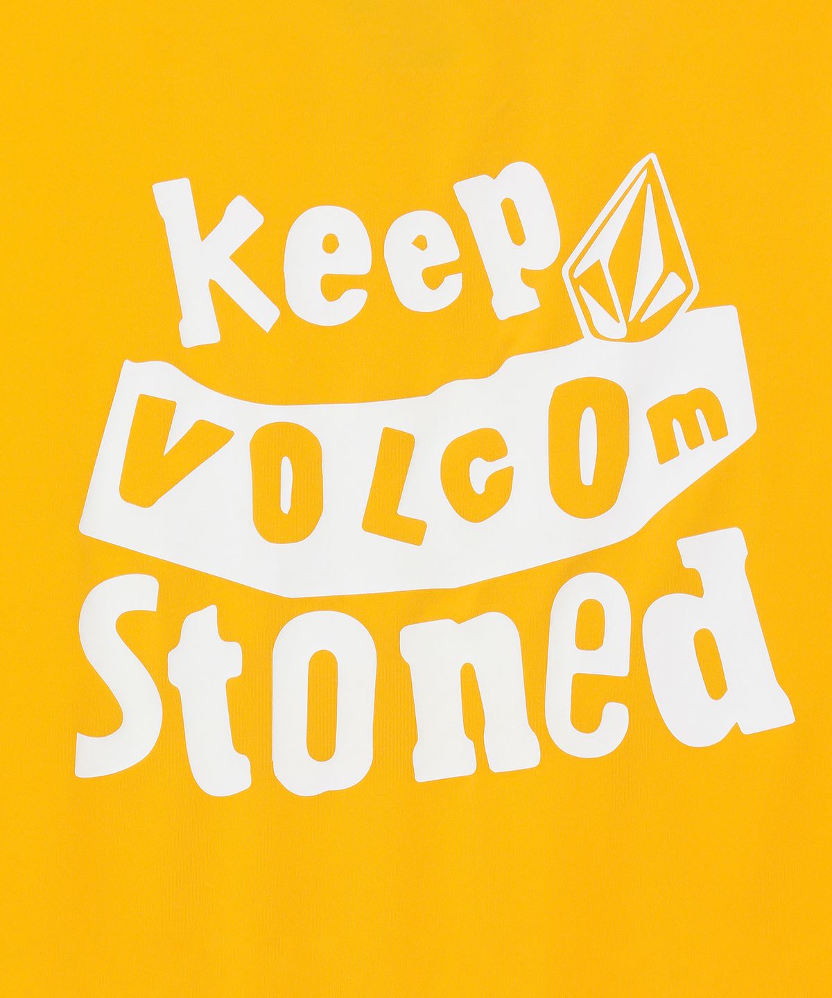 볼컴(VOLCOM) 볼컴 스톤드 탱크탑 래시가드(머스타드)