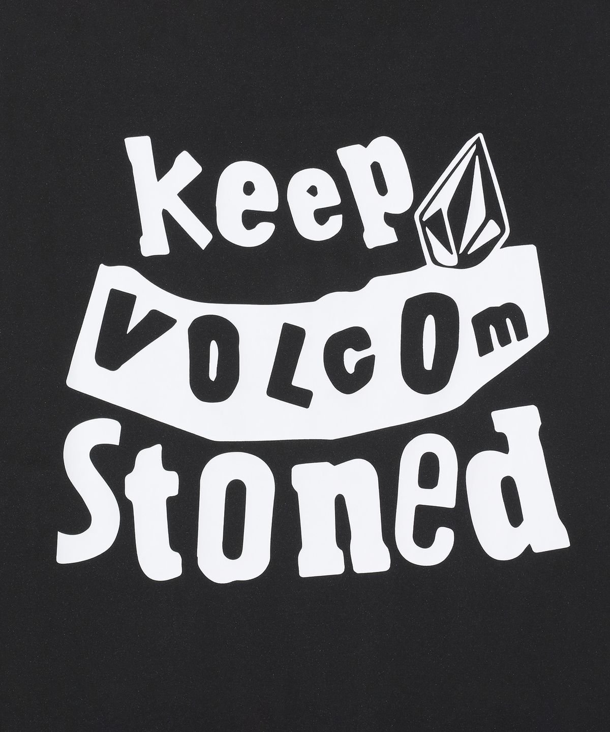 볼컴(VOLCOM) 볼컴 스톤드 탱크탑 래시가드(블랙)