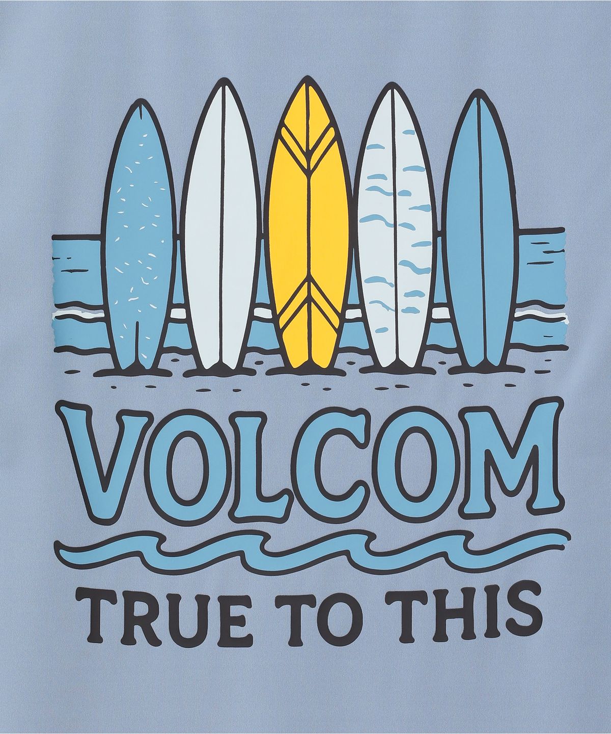 볼컴(VOLCOM) 볼컴 에센셜 탱크탑 래시가드(스카이 블루)