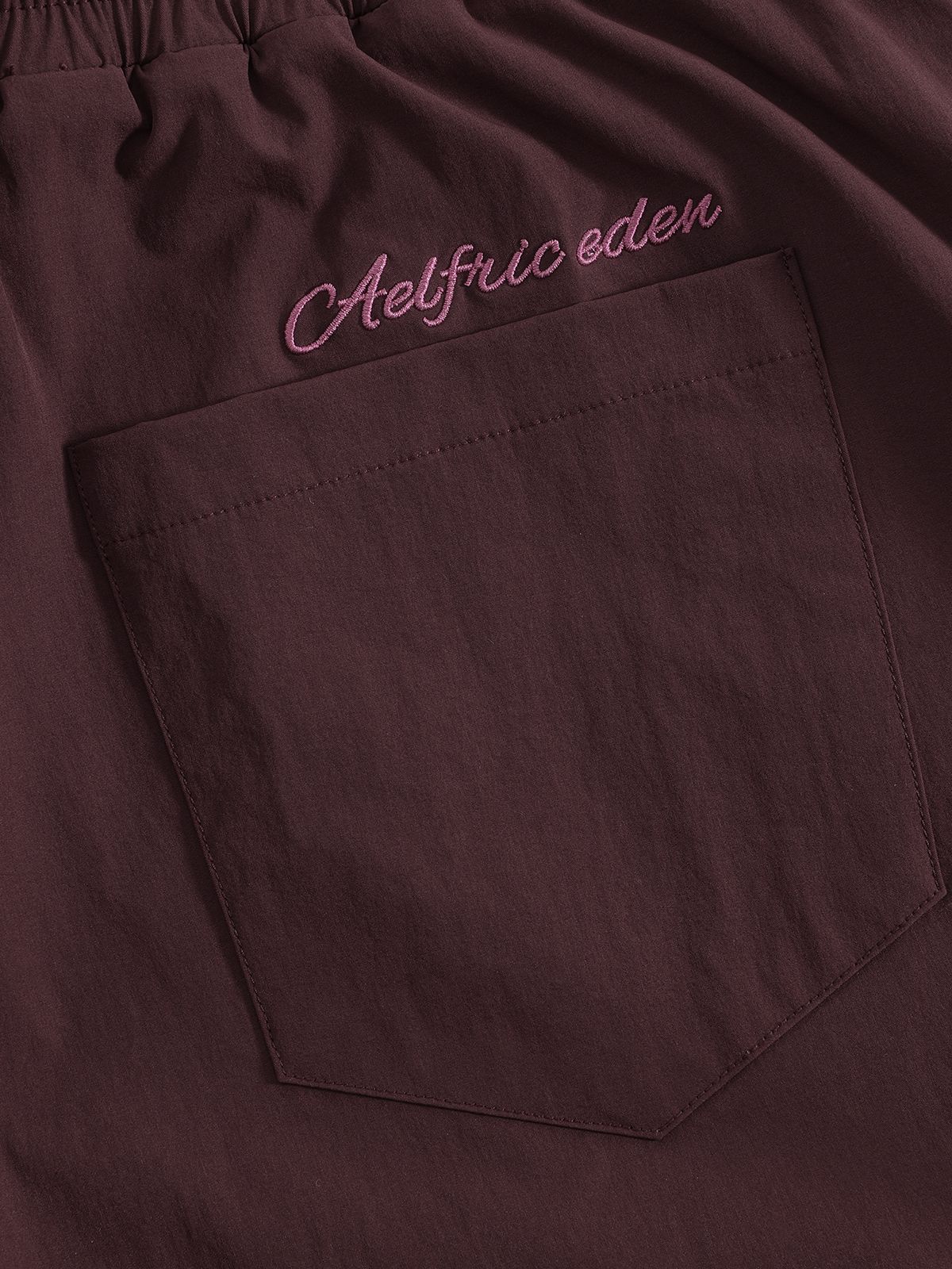 엘프릭 에덴(AELFRIC EDEN) Aelfric Eden Double Waist Baggy Barrel Sweatpants 트레이닝 팬츠 AE26CPQ10382-01MRDR