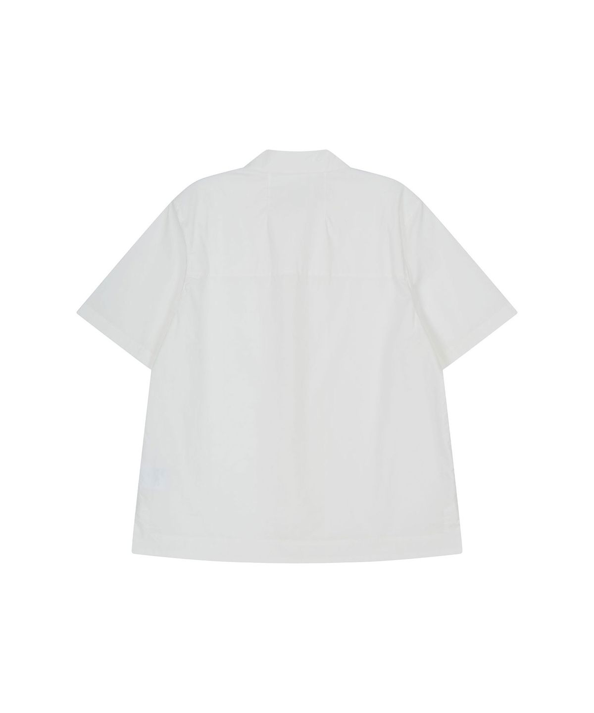 비자비(VIS A VIS) HALF SLEEVED COTTON BUTTON DOWN SHIRT (WHITE)