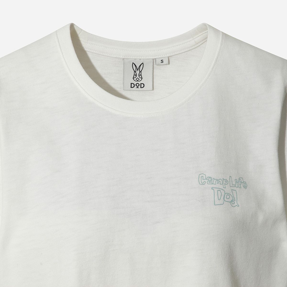 디오디(DOD) 여성) 캠프 라이프 반팔 티셔츠(OFF WHITE 2)