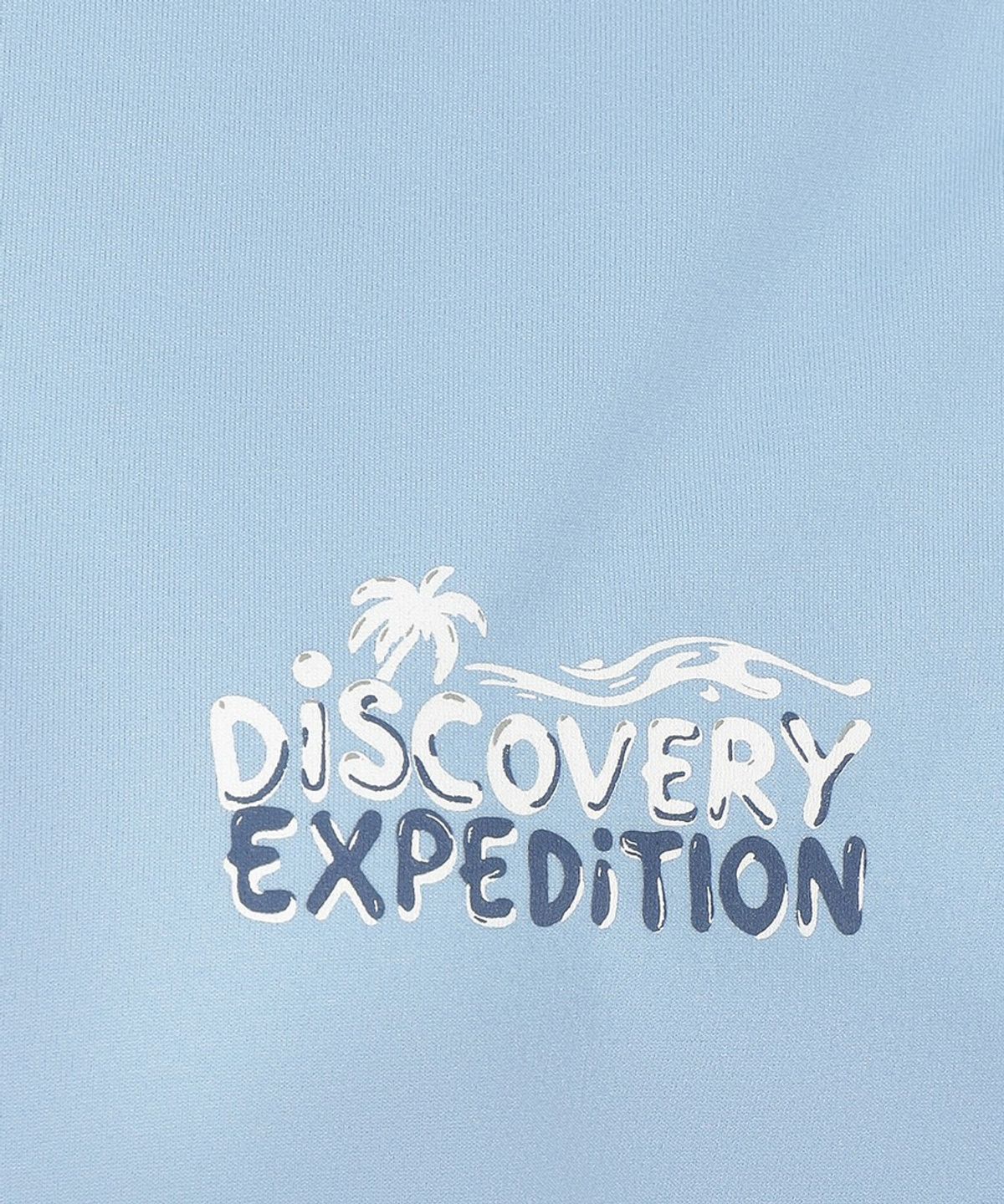 디스커버리 익스페디션(DISCOVERY EXPEDITION) 여성 에셀셜 반팔 크롭 커버업 (L/BLUE)