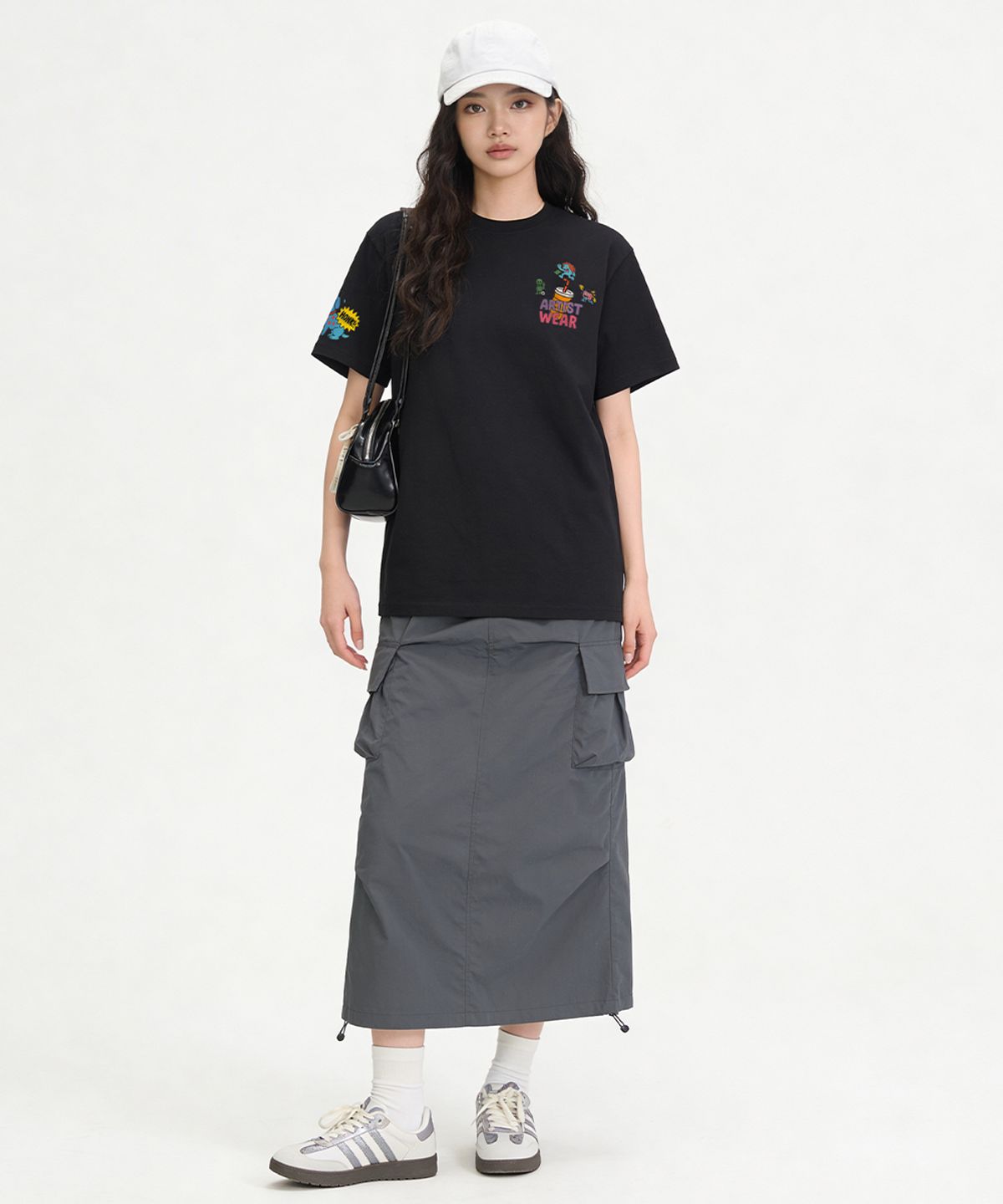 아티스트웨어(ARTISTWEAR) [ATW] 허슬브루 반팔티 - 2COLOR
