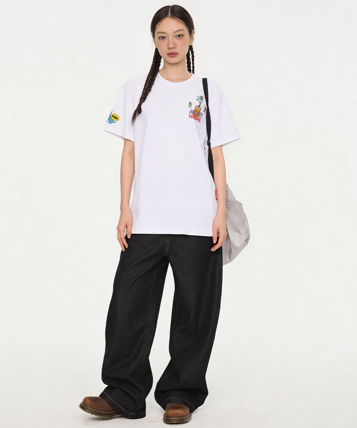 아티스트웨어(ARTISTWEAR) [ATW] 허슬브루 반팔티 - 2COLOR