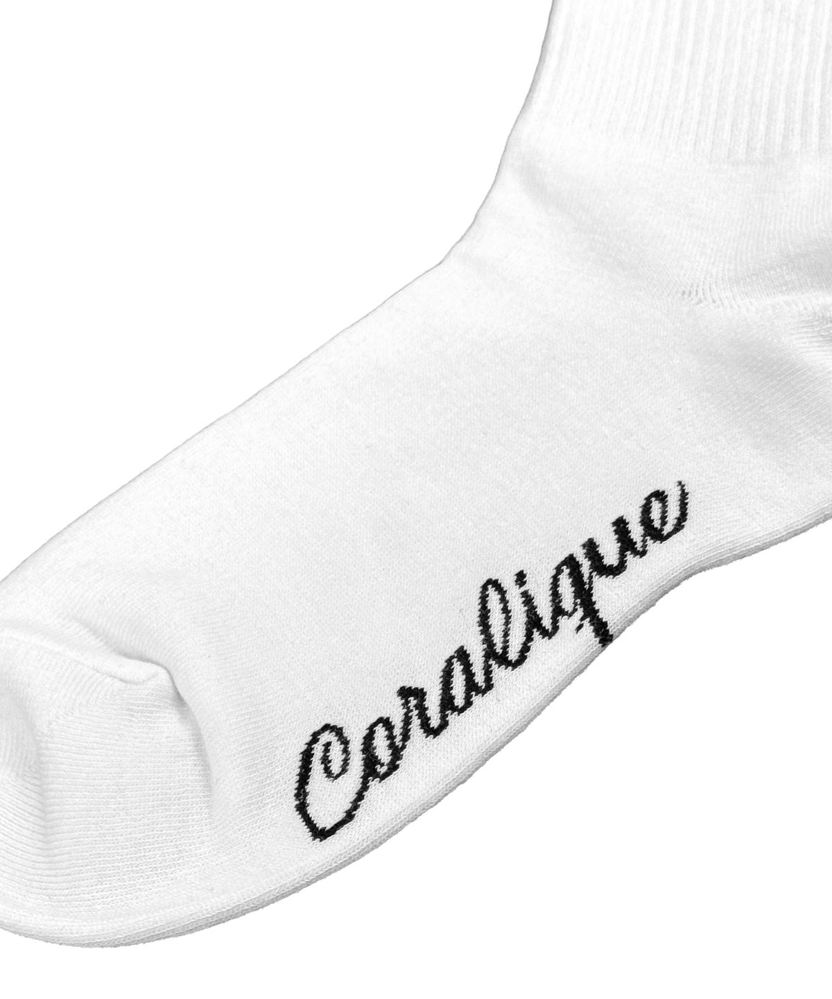코랄리크(CORALIQUE) 데일리 코튼 삭스 아이보리