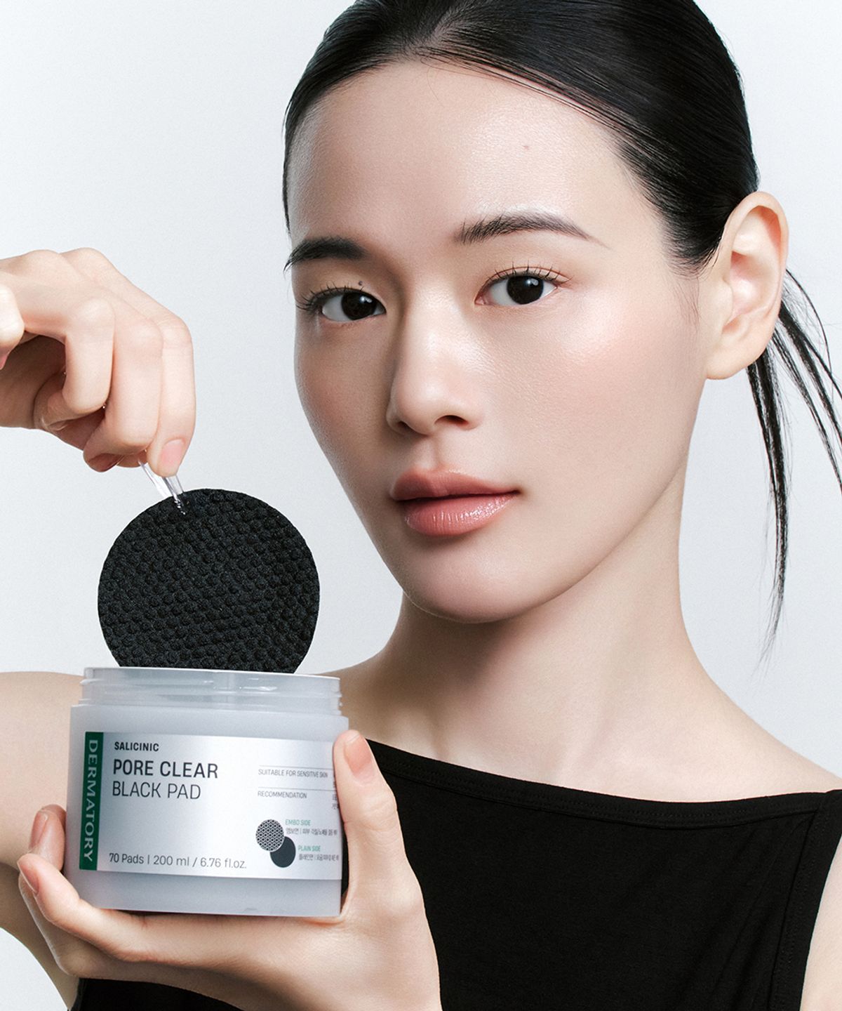 더마토리(DERMATORY) [SET] 트러블 블랙세럼 30ml*2EA + 블랙패드 1EA [증정] 블랙패드리필(30매)
