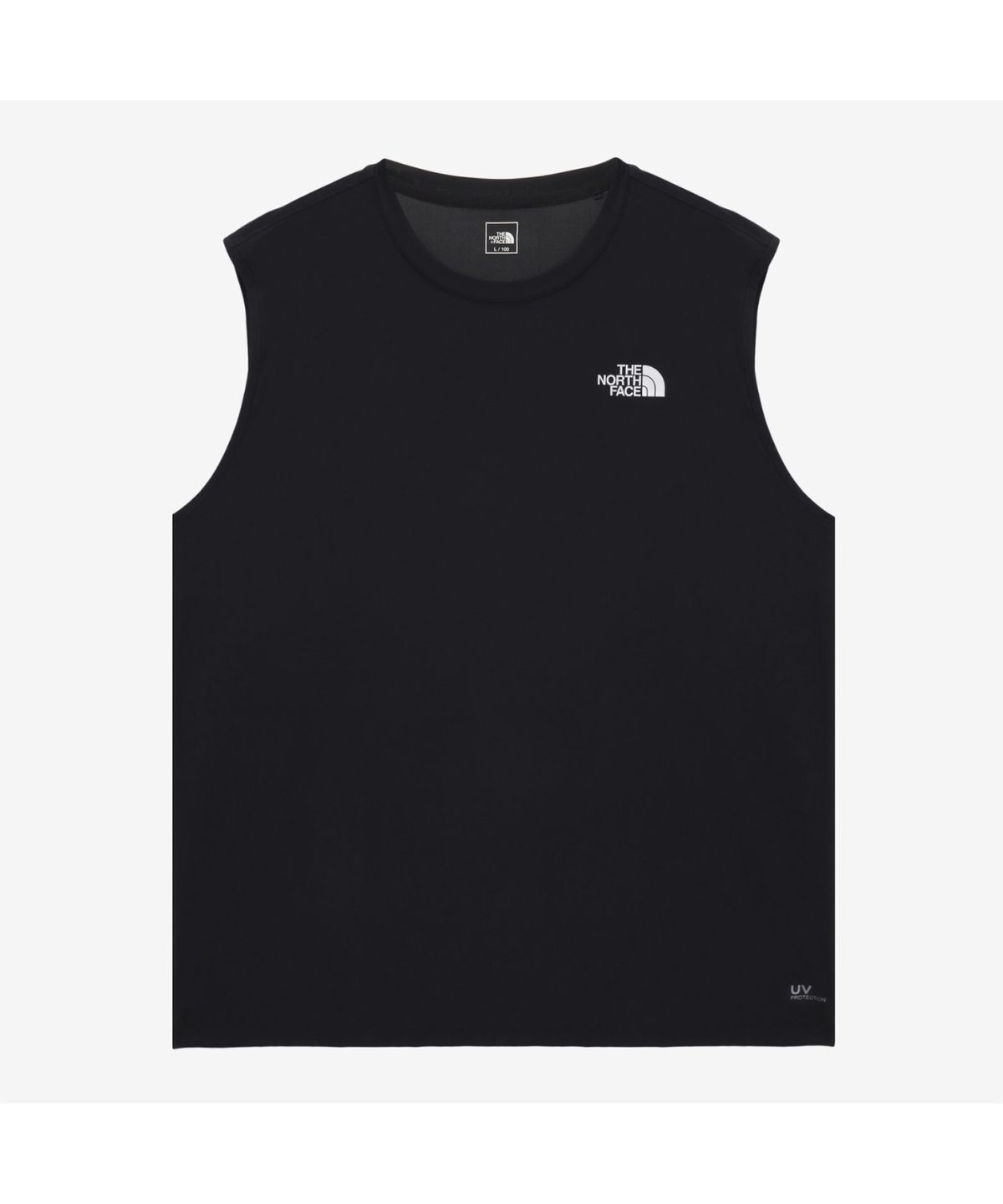 노스페이스(THE NORTH FACE) NT7VS02A 서프 래쉬가드 슬리브리스 BLACK