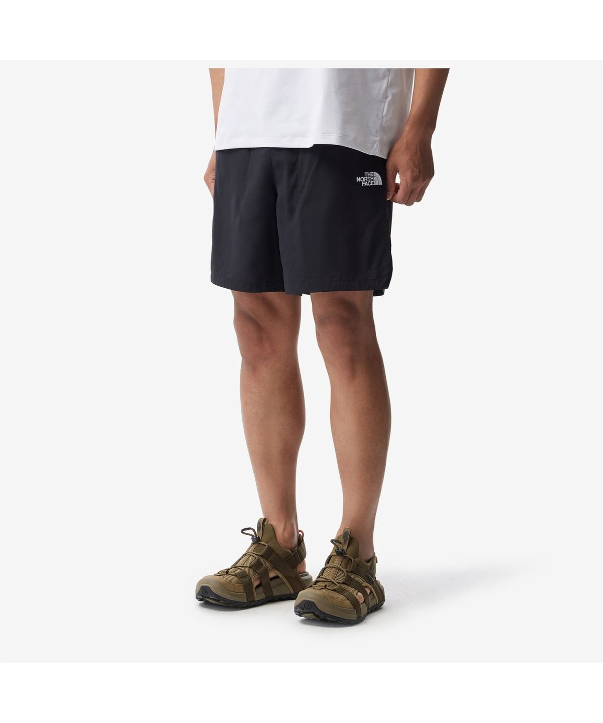 노스페이스(THE NORTH FACE) NS6NS17J 베이직 쇼츠 BLACK