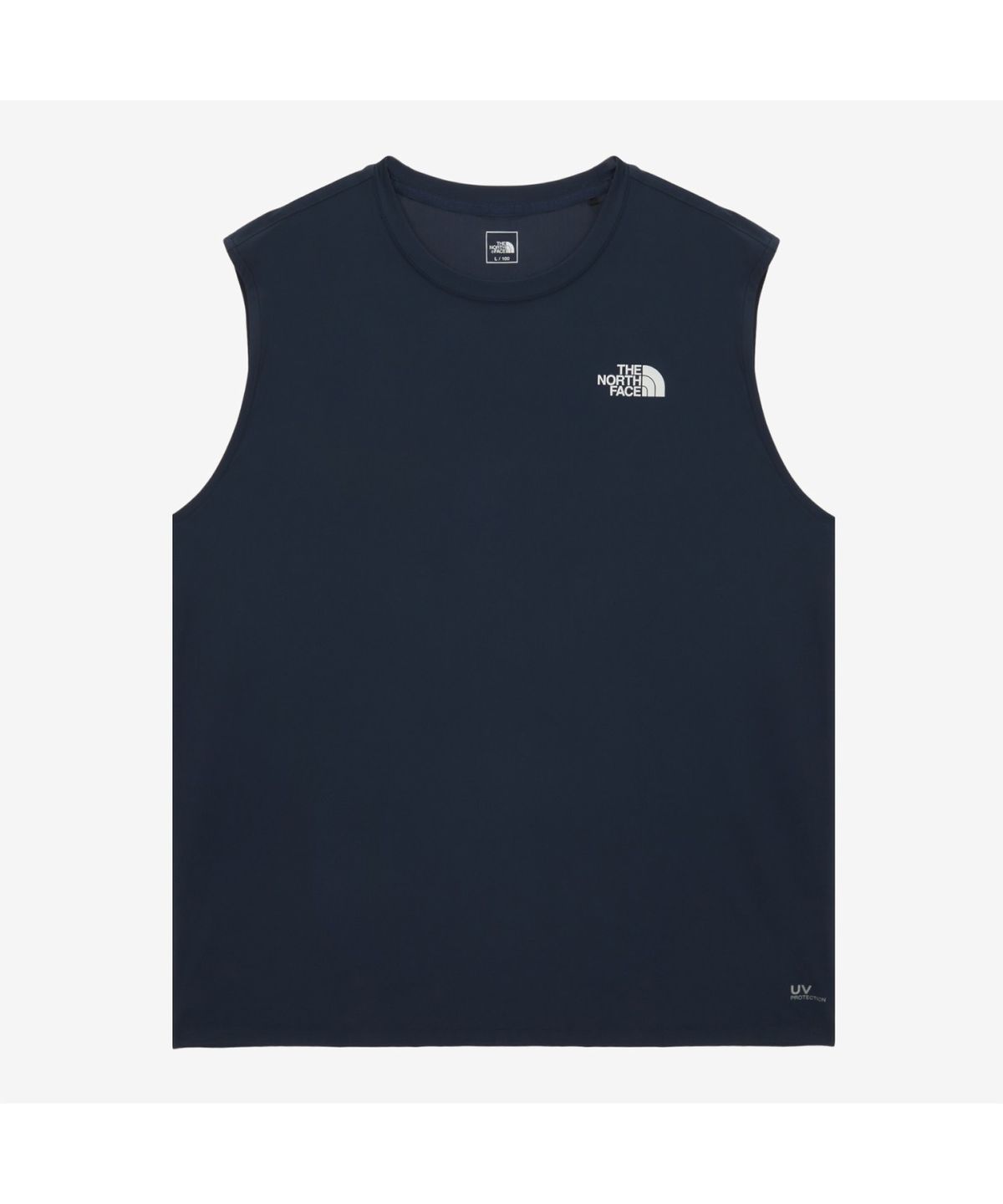노스페이스(THE NORTH FACE) NT7VS02B 서프 래쉬가드 슬리브리스 NAVY
