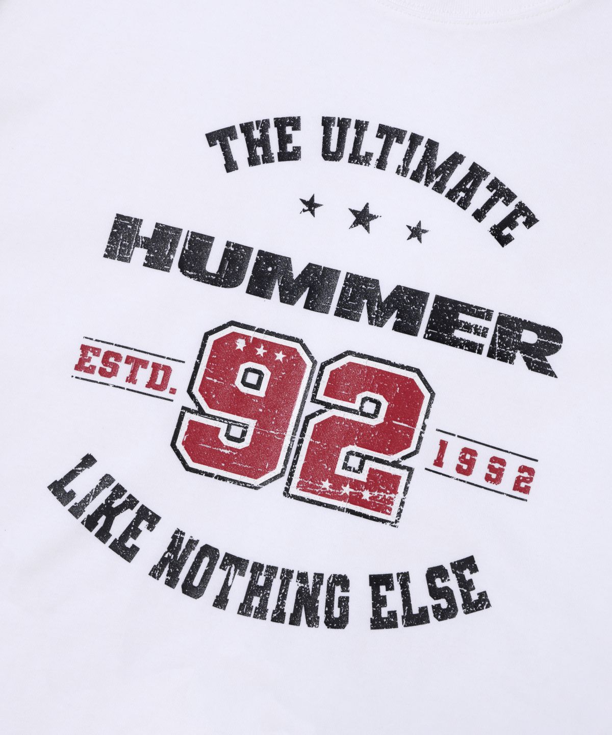 험머(HUMMER) [32수코튼] 빈티지 험머 그래픽 쿨 반팔 티셔츠 화이트