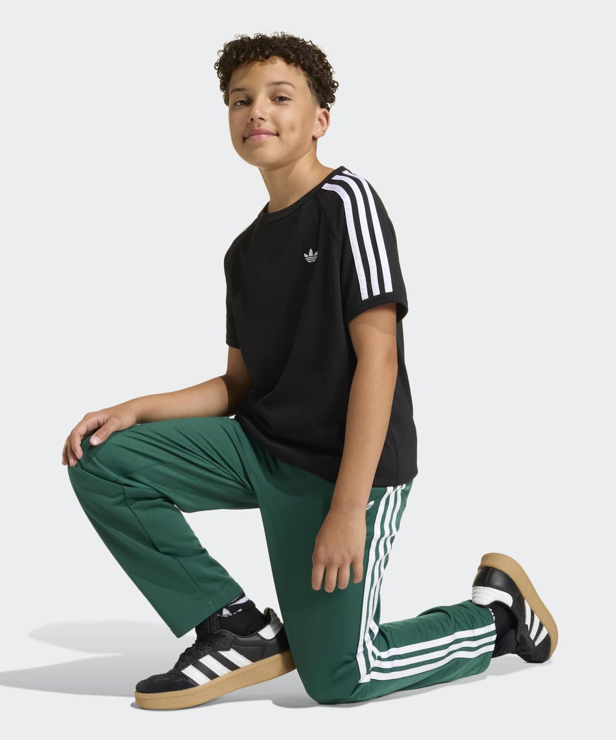 아디다스 키즈(ADIDAS KIDS) 3 STRIPES 티 주니어 - 블랙 / KE0919