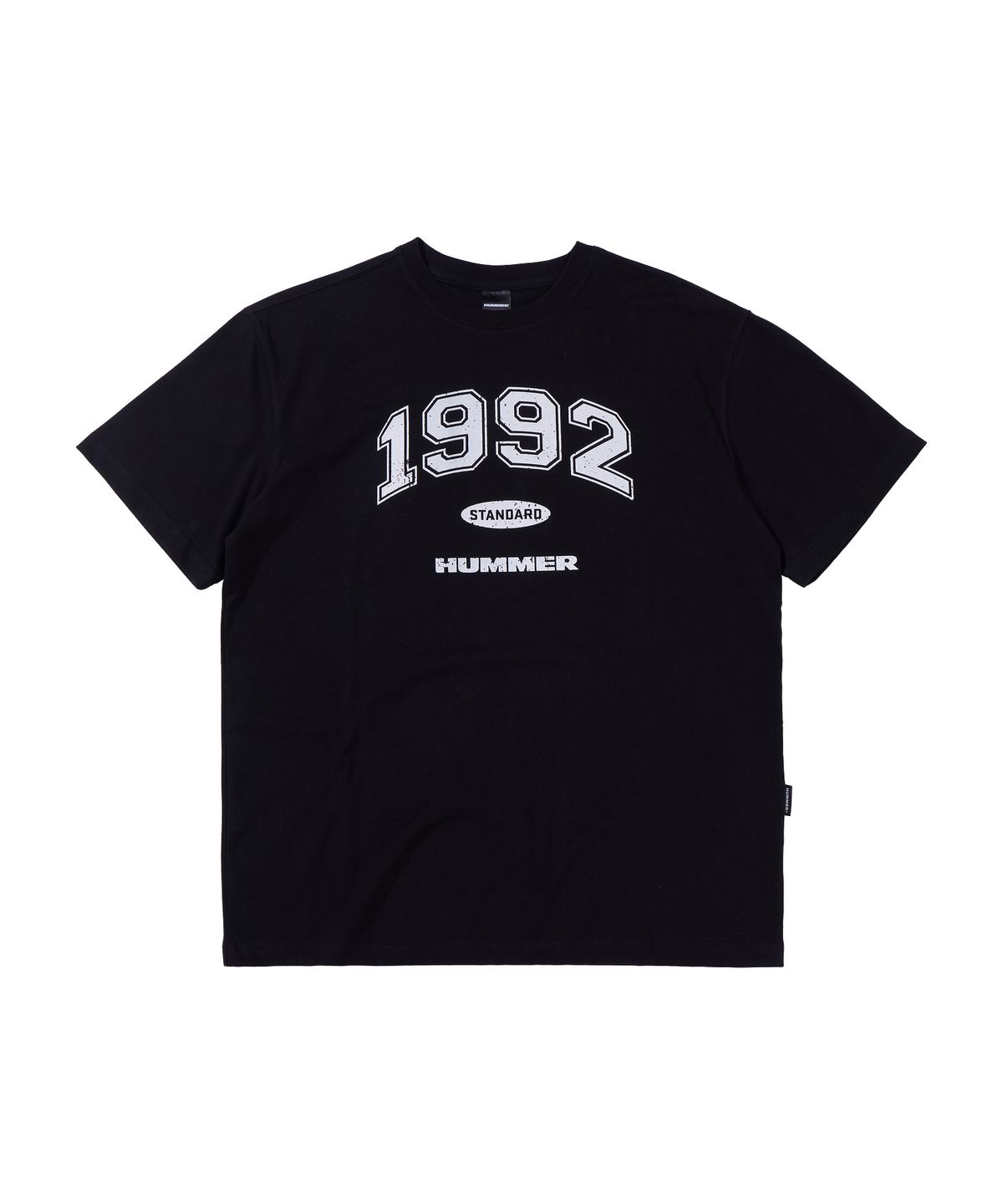 험머(HUMMER) [32수코튼] 1992 로고 그래픽 쿨 반팔 티셔츠 블랙