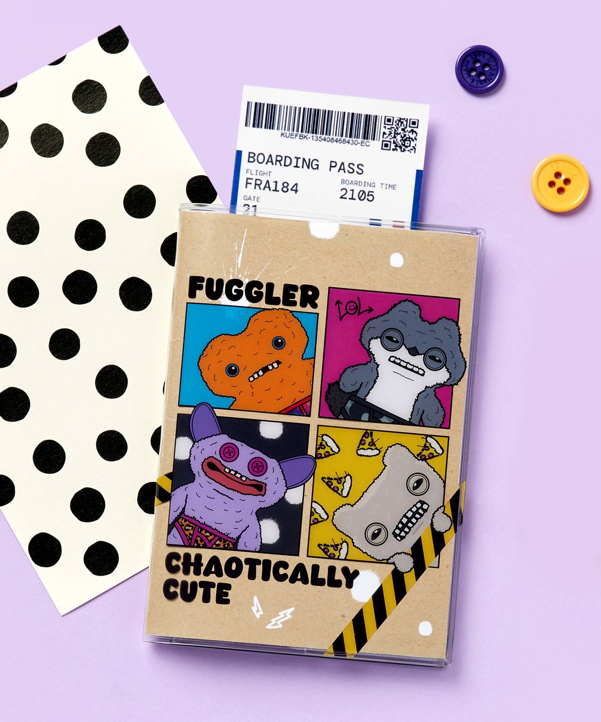 퍼글러(FUGGLER) PVC 여권케이스 (3종/택1)