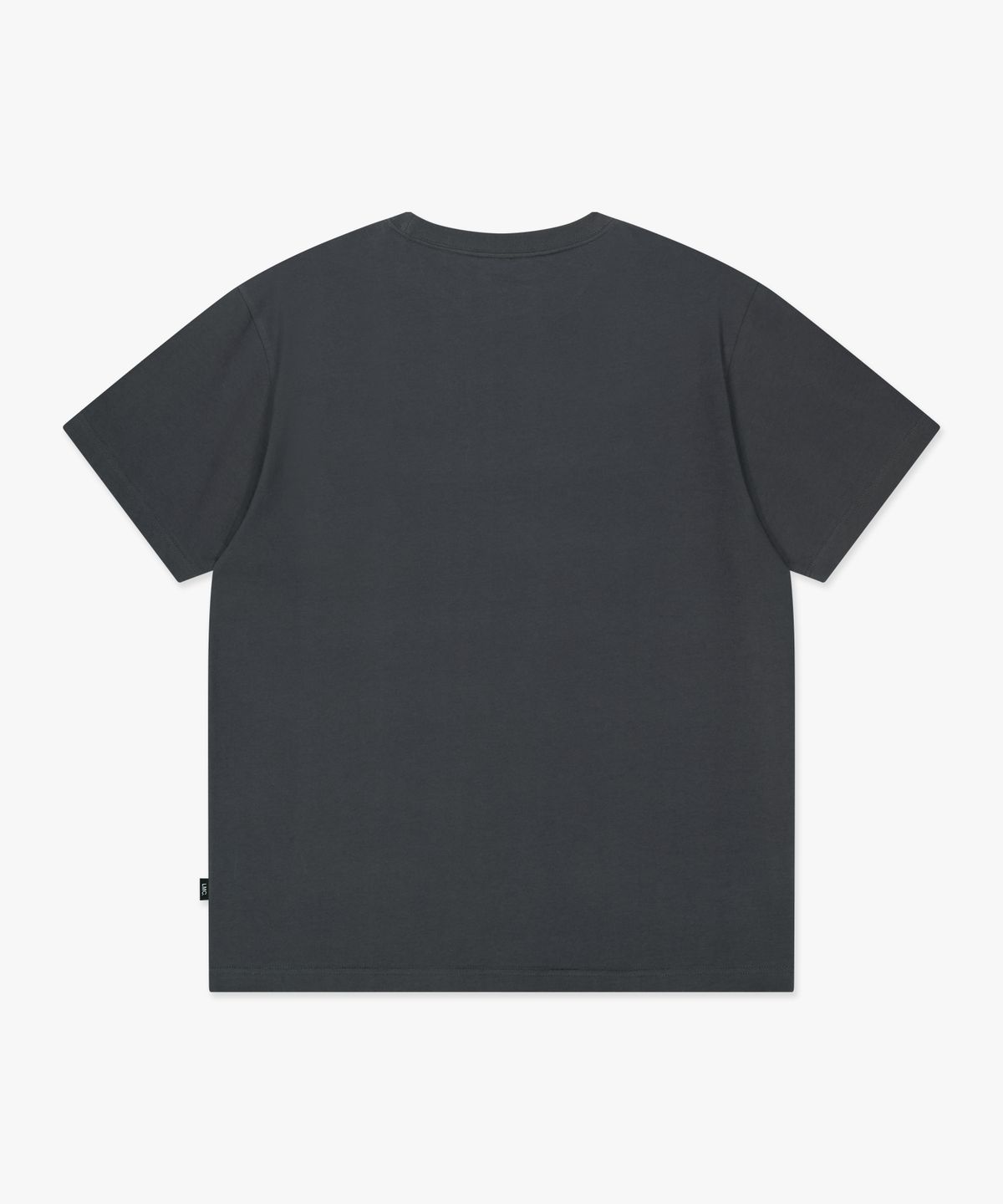 엘엠씨(LMC) BLUR LETTERING COLOR BLOCK TEE charcoal