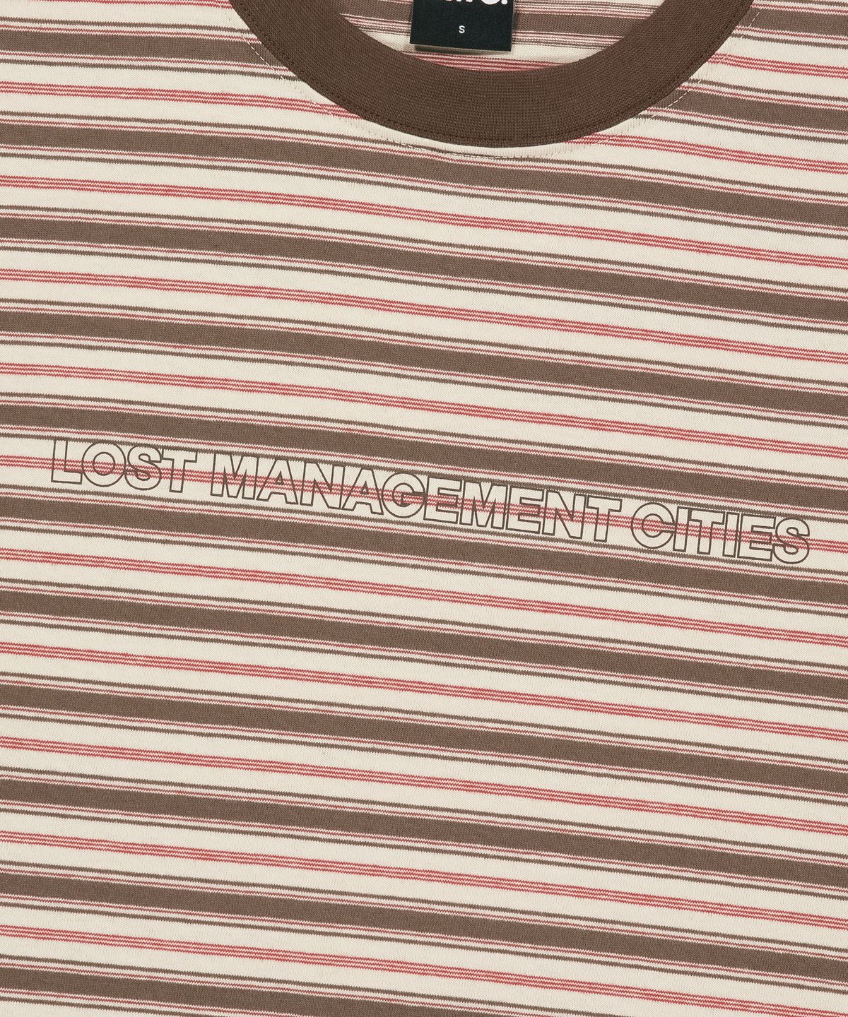 엘엠씨(LMC) MULTI STRIPE TEE brown