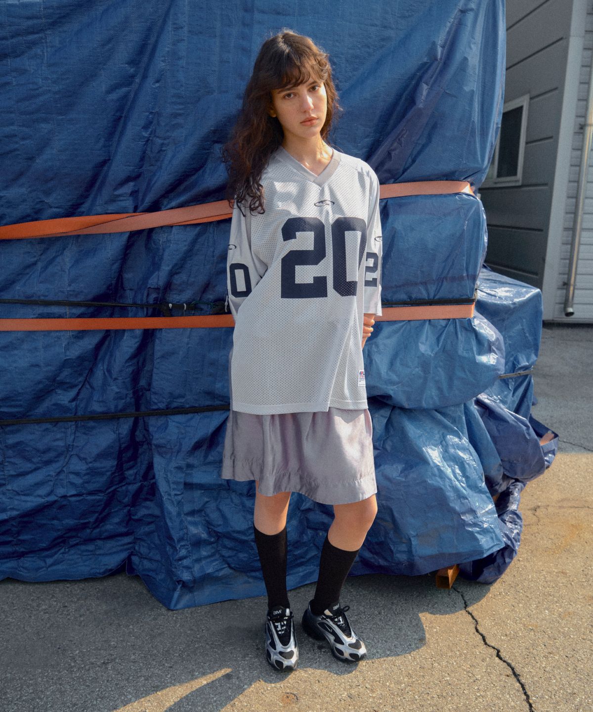 엘엠씨(LMC) MESH FOOTBALL JERSEY black