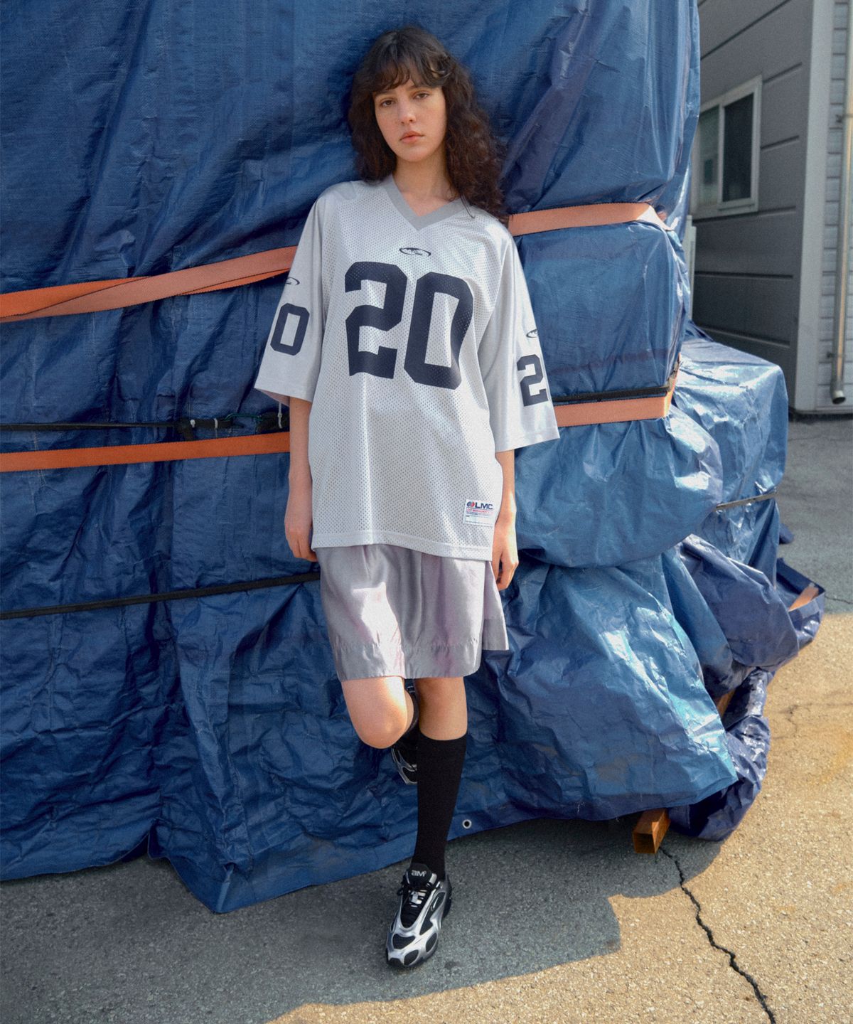 엘엠씨(LMC) MESH FOOTBALL JERSEY black