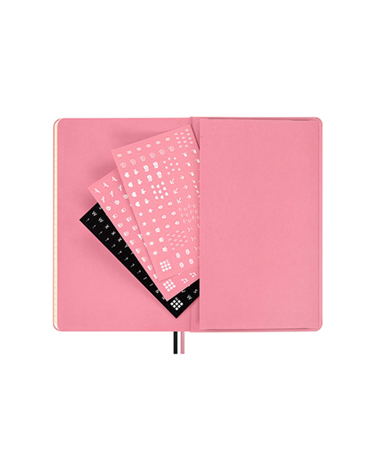 몰스킨(MOLESKINE) [26블랙핑크]위클리(18M) 블랙 L