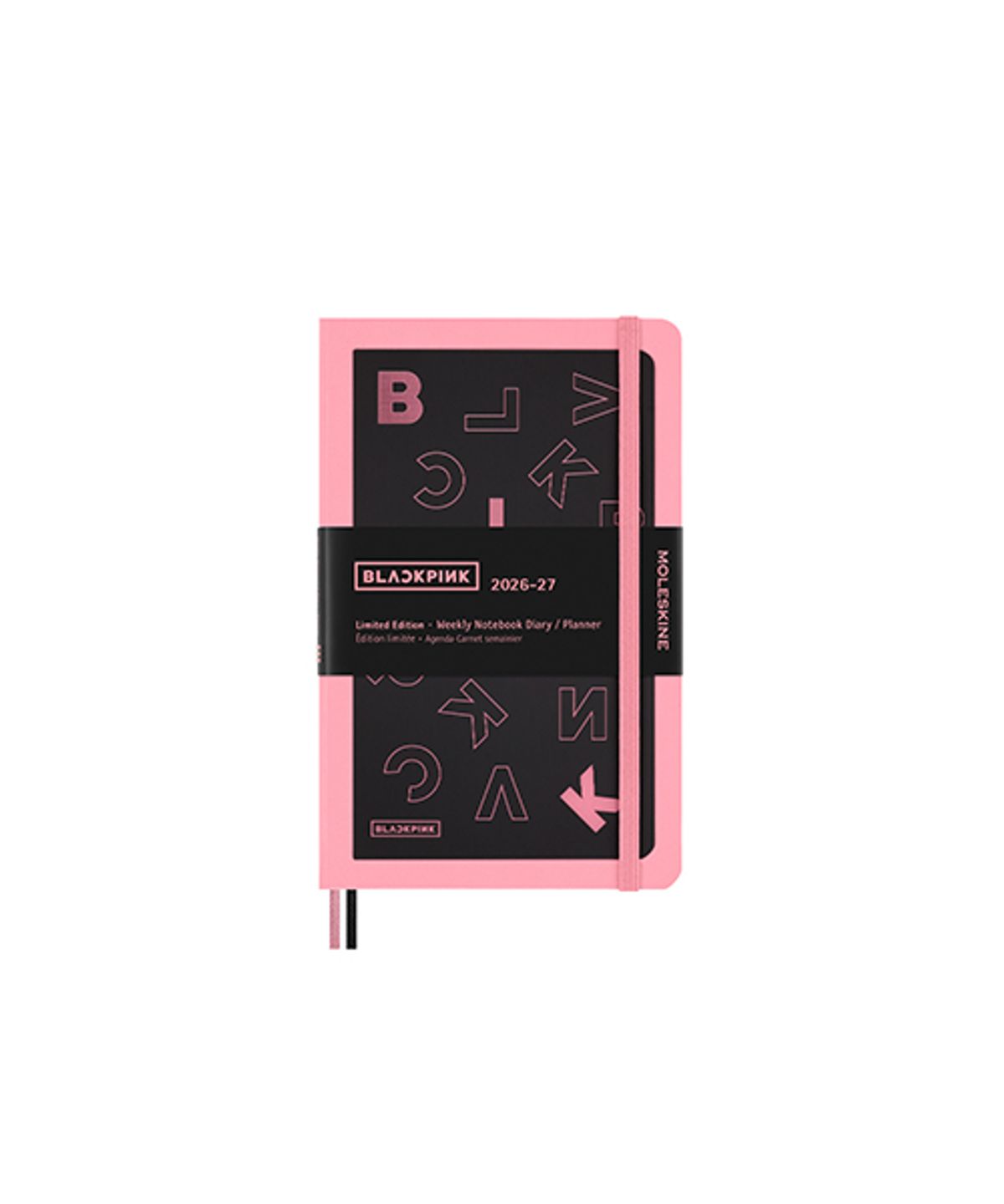 몰스킨(MOLESKINE) [26블랙핑크]위클리(18M) 블랙 L