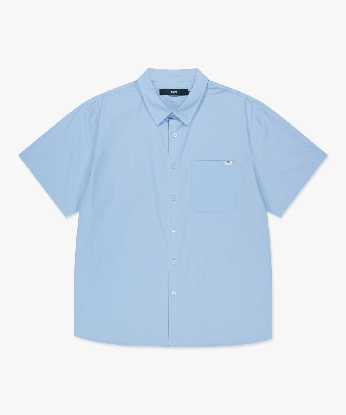 엘엠씨(LMC) DAILY COTTON SHORT SLV SHIRT light blue