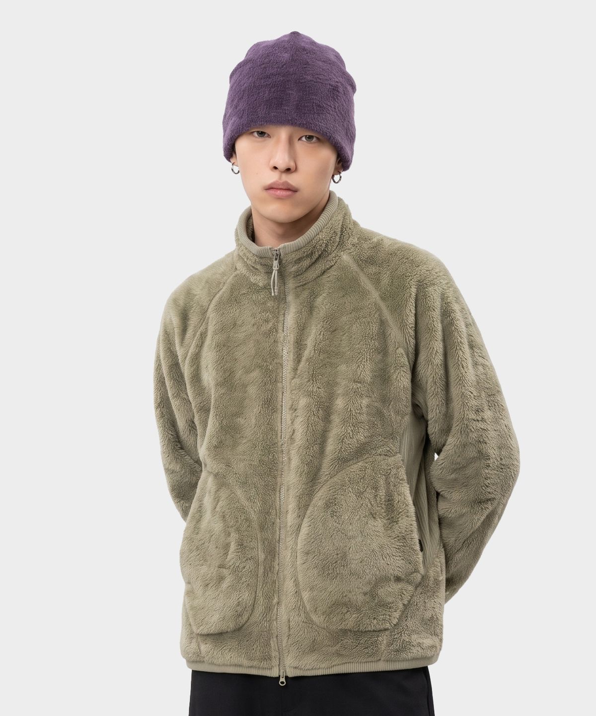 무신사 스탠다드 스포츠(MUSINSA STANDARD SPORTS) 하이브리드 플리스 집업 (3color)